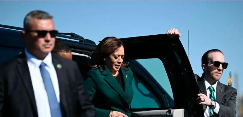 Kamala Harris fue vicepresidenta durante el mandato de Joe Biden (2021-25). FOTO: AGENCIA AFP.