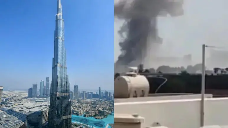 Evacuan el Burj Khalifa mientras el conflicto entre Israel y Irán llega a las puertas de Dubái. FOTO: Tomada de redes.
