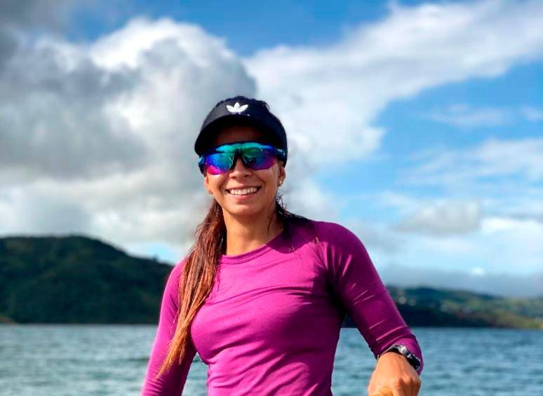 La antioqueña Madison Velásquez rema fuerte por los Olímpicos, una historia de tesón 