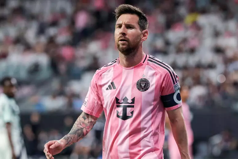 Lionel Messi regresó a la cancha tras despedir a su padre. FOTO CORTESÍA INTER MIAMI