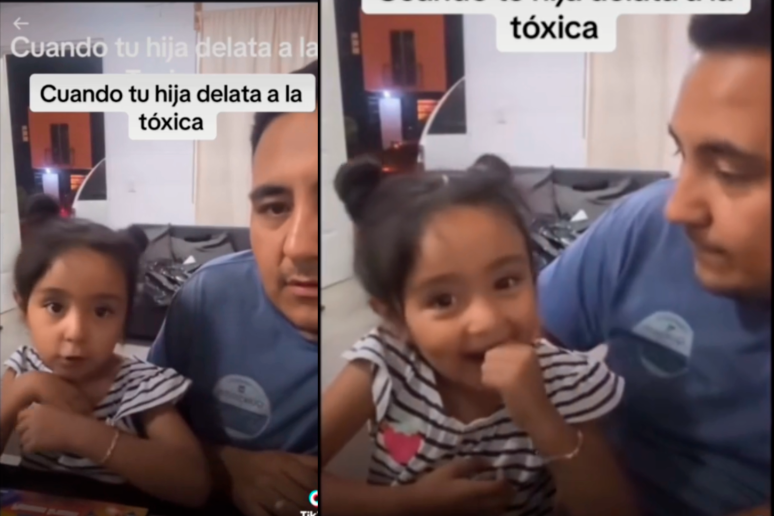 La grabación acumula 575.000 reacciones y más de 16.000 comentarios en TikTok. FOTOS CAPTURA DE PANTALLA