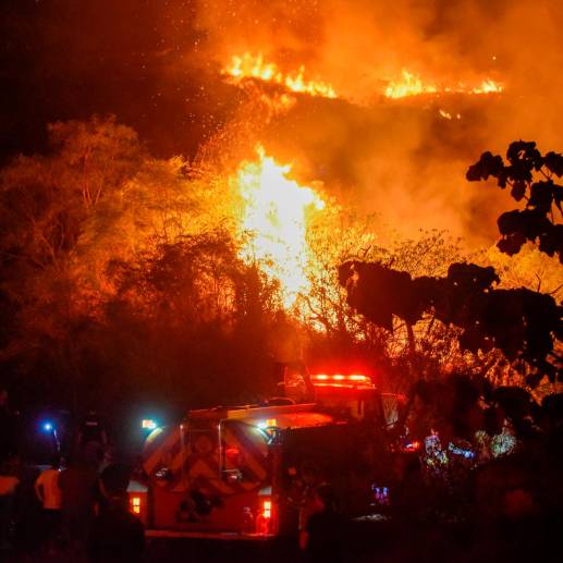 Alcalde Cali denuncia que mafia de lotes podría estar detrás de los incendios. FOTO: GETTY