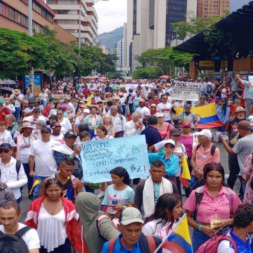 El presidente Gustavo Petro ya ha convocado a otras marchas para apoyar las principales reformas de su Gobierno. FOTO: COLPRENSA