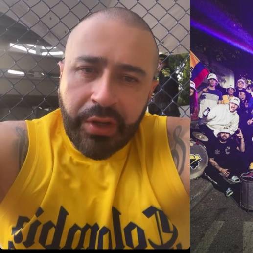 DJ Pope denunció por medio de sus redes sociales que él y varios de sus amigos fueron víctimas de un presunto ataque armado en Barranquilla. FOTO: Captura de historia, Instagram y foto @djpope
