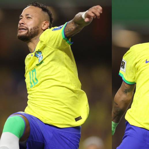 Neymar superó a Pelé este viernes como máximo goleador de la selección masculina de Brasil. FOTO: Twitter @CBF_Futebol