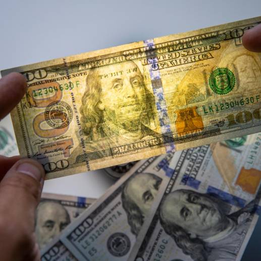 $4.020 fue el último precio en las negociaciones hoy del dólar en la bolsa colombiana. FOTO: Carlos Velásquez