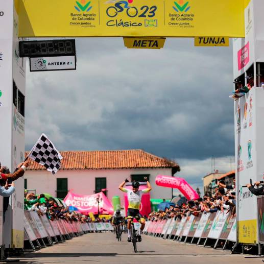 Yeisson Castrillón tiene 23 años y es una de las promesas del ciclismo nacional. FOTO COLPRENSA