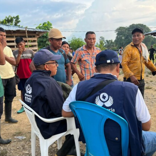 Las comunidades en Tierralta, Córdoba, expresaron sus preocupaciones frente a un desplazamiento masivo tras abusos de militares en la zona. 