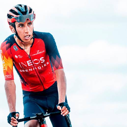 Egan Bernal, todo un luchador en la edición 78 de la Vuelta a España. FOTO @Ineos