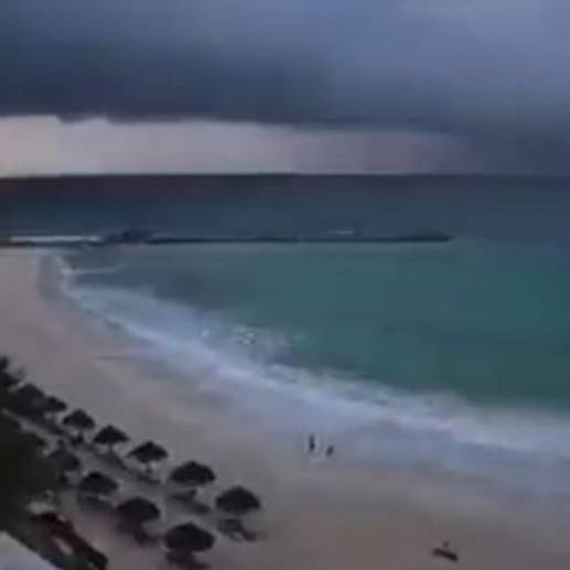 La tormenta, que podría llegar como huracán a Estados Unidos, pondría en riesgo 46 condados del estado de Florida. FOTO: Twitter @myteks