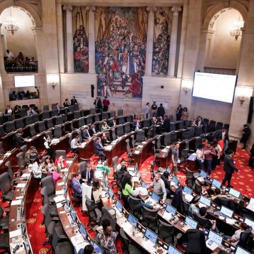 En esa corporación se discute el segundo debate de la reforma a la salud. FOTO COLPRENSA
