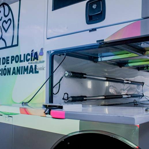 Esta es la unidad que auxiliará a los animales víctimas de maltrato. Foto: Cortesía Alcaldía