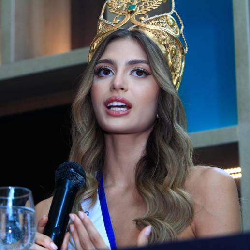 La representante del Atlántico Sofia Osío Luna, se coronó en 2022 como Señorita Colombia. Será reina hasta el 2024. Foto cortesía Colprensa - Julio Castaño. 