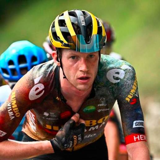 Nathan Van Hooydonck, de 27 años de edad, fue 93° este año en el Tour de Francia. FOTO AFP