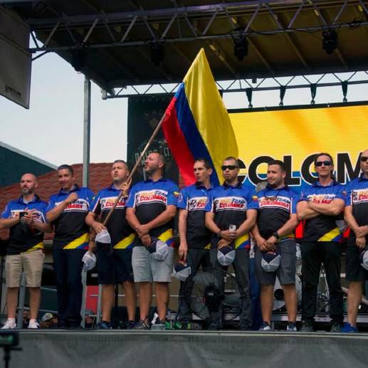 Selección Colombia de Pesca Deportivo se metió al podio en su primera participación en un Panamericano de Pesca Deportiva. FOTO CORTESÍA