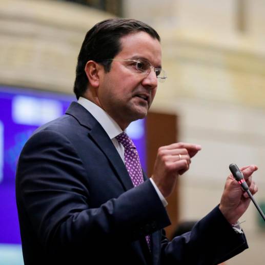 El senador David Luna tuvo la vocería de Cambio Radical. FOTO COLPRENSA