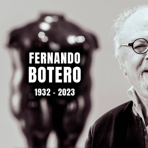 Maestro Fernando Botero. Foto: El Colombiano