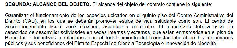 Contrato de Metroparques con la Alcaldía de Medellín