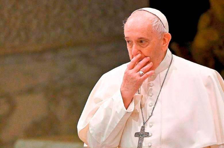 La salud del papa Francisco, de 86 años, se ha venido deteriorando en los últimos años. FOTO: AFP