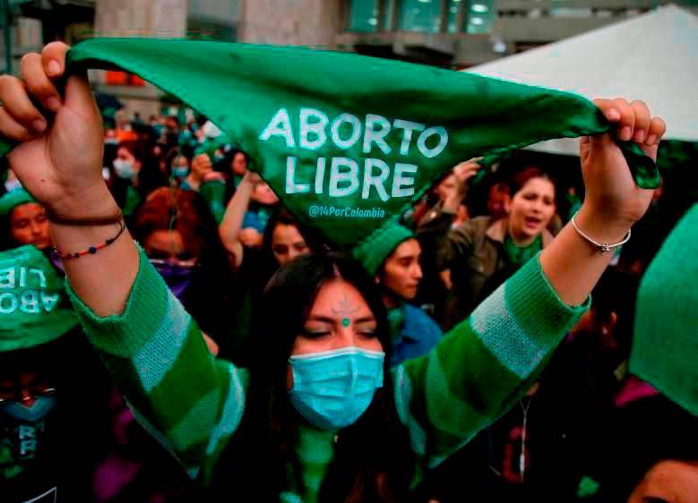 La despenalización del aborto en Colombia fue producto de una intensa lucha jurídica a nivel nacional. FOTO: COLPRENSA