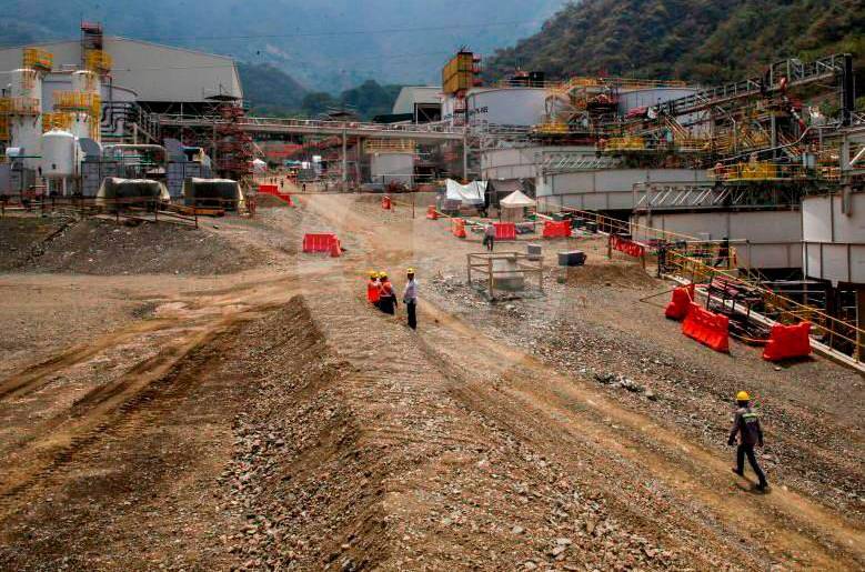 La empresa minera que tiene operaciones en Buriticá denunció que ya había pedido protección al Estado. FOTO EL COLOMBIANO
