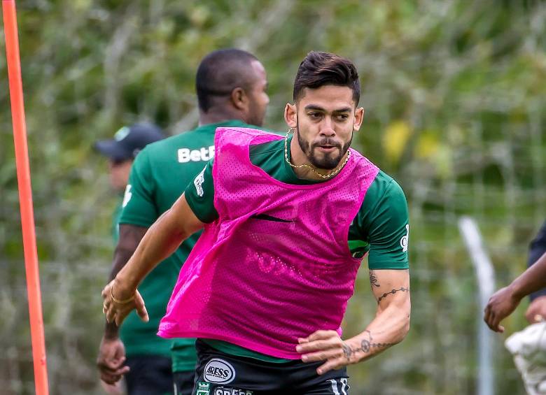 Andrés Andrade, durante su paso por Nacional. FOTO JUAN ANTONIO SÁNCHEZ