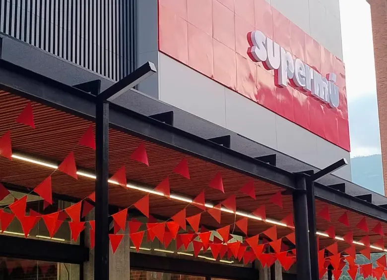 Aspecto externo de los puntos de venta Supermú. FOTO cortesía Supermú