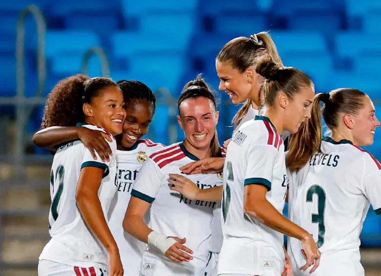 Linda Caicedo es la gran figura del Real Madrid femenino. FOTO @realmadridfem