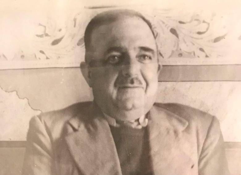 Juan de Dios en su época como empresario, entre 1945 y 1949. Fotos: Cortesía familia Ospina.