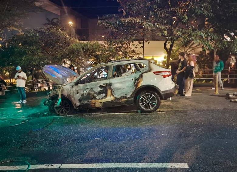 Los hechos ocurrieron durante la noche del sábado 14 de febrero cerca al Centro Comercial La Central en el barrio Buenos Aires. Foto EL COLOMBIANO. 