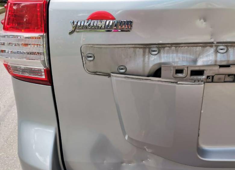 Camioneta de la ministra de Transporte fue atacada en Bogotá