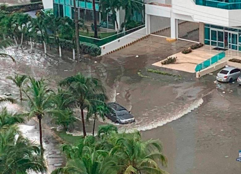 Cartagena está bajo el agua: hay 27 sectores inundados
