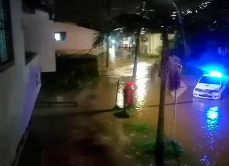 Afectaciones en La Ceja por fuertes lluvias