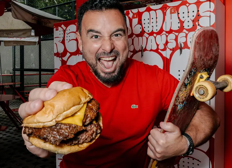 El Burger Master 2026 cerró con $95.000 millones en ventas, según reveló su organizador, Tulio Zuloaga. FOTO Simón Franco-cortesía