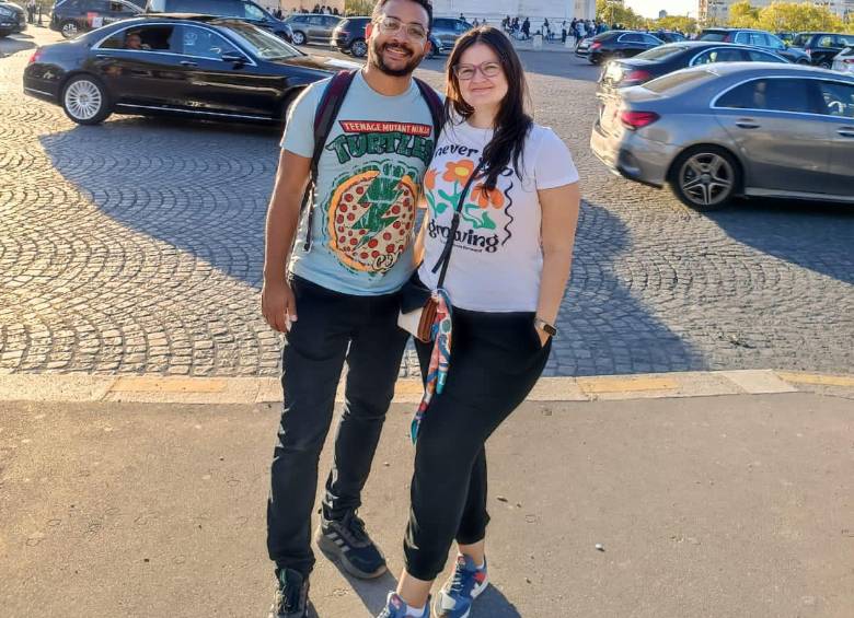 Daniela y Román.