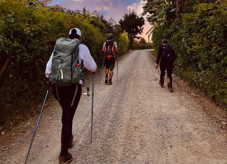 Caminantes. Foto: Cristina Rodríguez. 