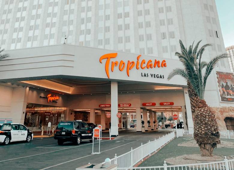 El Tropicana estuvo abierto por 67 años en el famoso Strip de Las Vegas. FOTO: Tomada de Facebook Tropicana Las Vegas