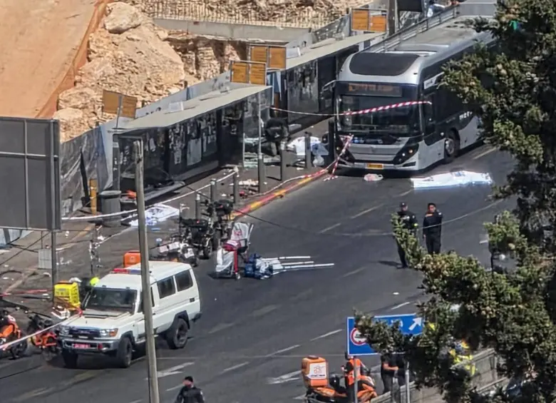 Tiroteo en una estación de buses de Jerusalén deja seis muertos y ocho heridos