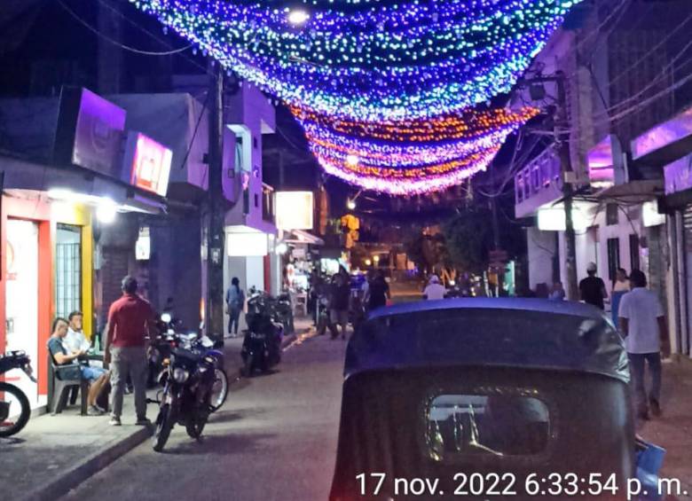 Arboletes será uno de los 26 municipios antioqueños que tendrán alumbrados navideños este diciembre. FOTO: CORTESÍA EPM