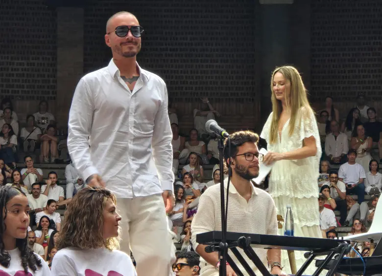 J Balvin estuvo presente en el MED tras su concierto en Medellín. FOTO Claudia Arango Holguín