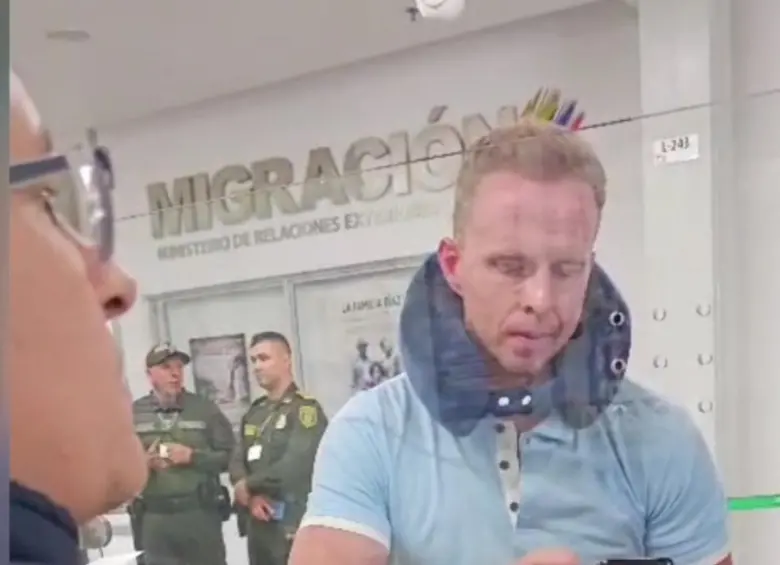 Expulsión del ciudadano ruso de Colombia.