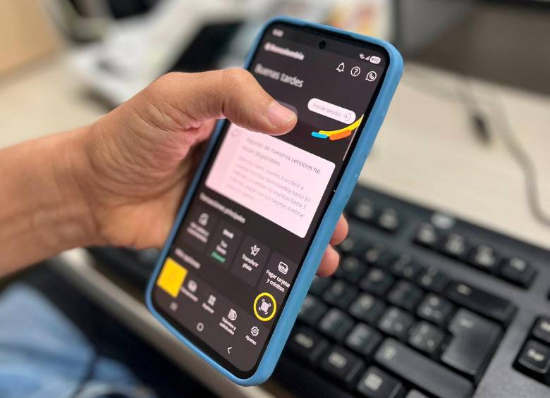 Desde el fin de semana algunos servicios de Bancolombia están fuera de servicio. FOTO EL COLOMBIANO