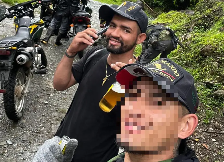 Alias Richard fue capturado en el municipio de Yarumal. FOTO: Cortesía Ejército