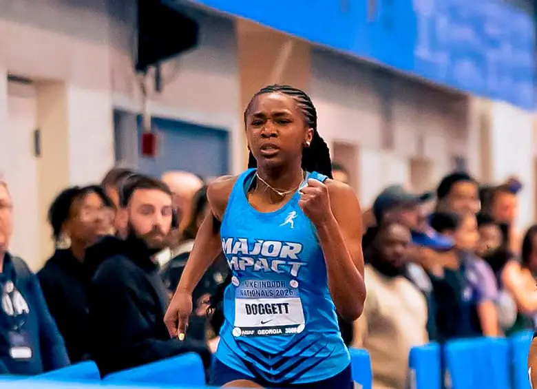 Solo el tiempo dirá si Melanie mantiene el nivel competitivo y deportivo que la lleve a una selección de EE. UU. FOTO: Instagram Melanie Doggett 