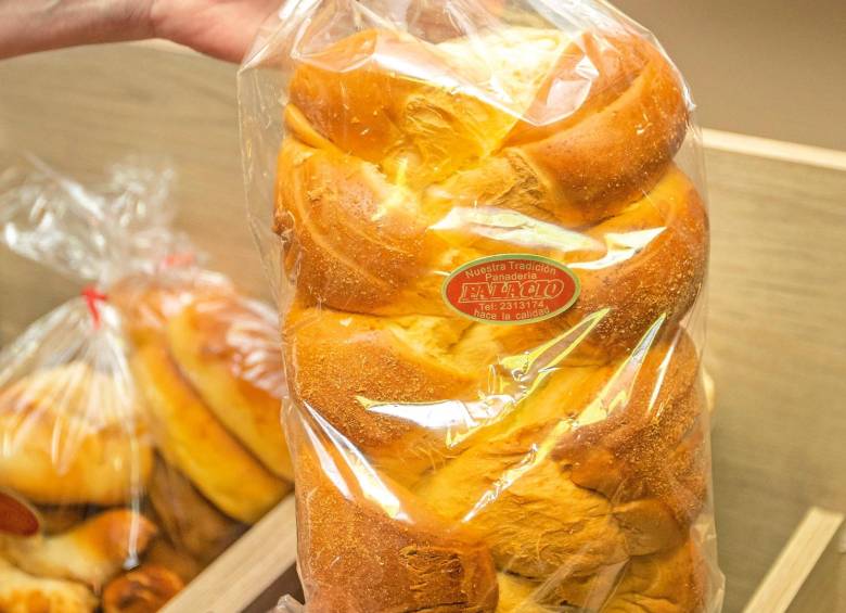 Más allá de los pasteles y los bizcochos, los panes también son importantes en Palacio. FOTO: EL COLOMBIANO.