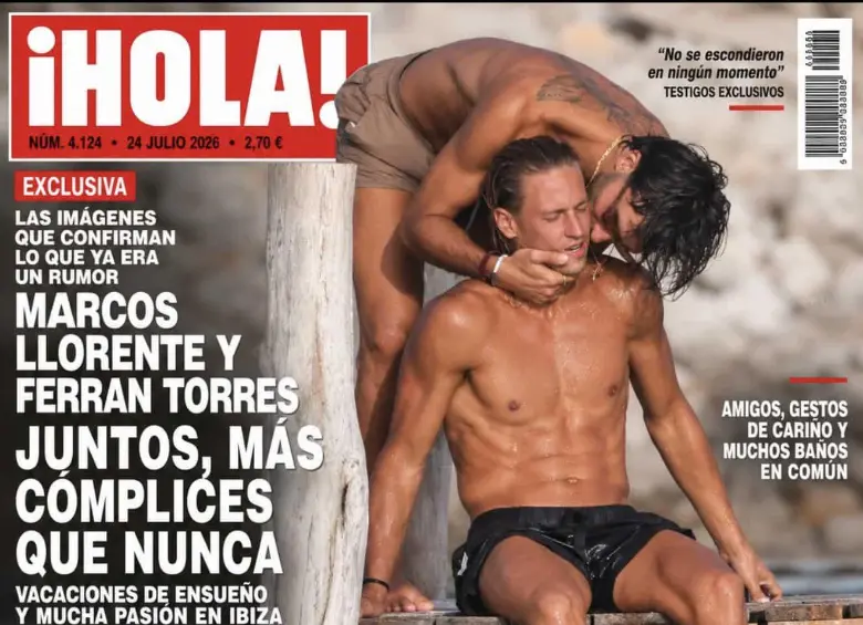 Portada de la Revista ¡Hola! España. FOTO: @marianadahbar vía x. 