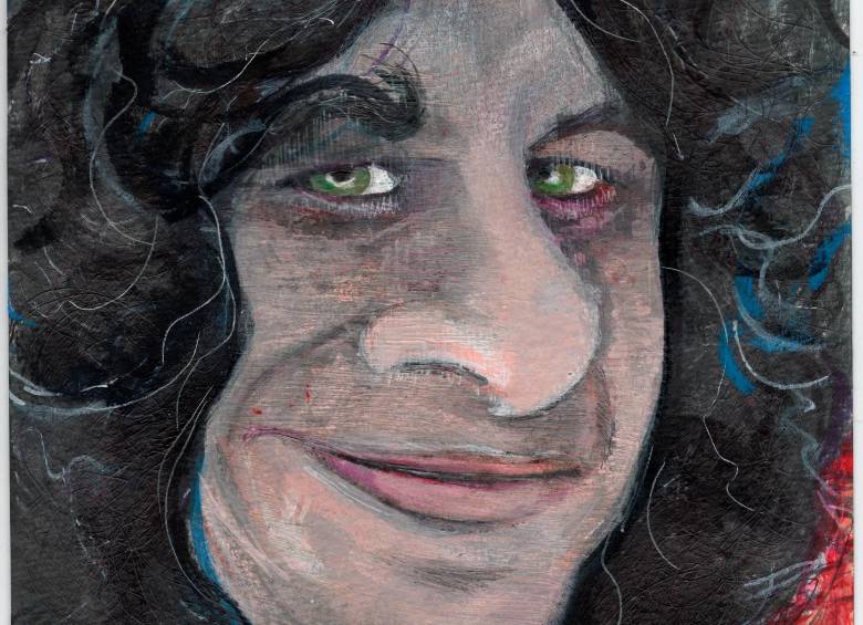 Ilustración de Luis Miguel Rivas hecha por Camilo Uribe Posada.