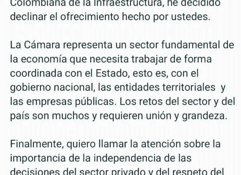 Carolina Soto declinó y se cayó su nombramiento como presidenta de la CCI: estos son los detalles