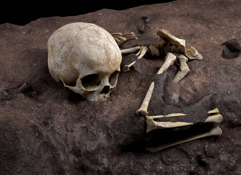 Un niño de 3 años, la tumba humana más antigua de África