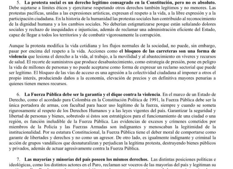 “La violencia pisotea la dignidad humana”: Centro de Fe y Culturas sobre el Paro